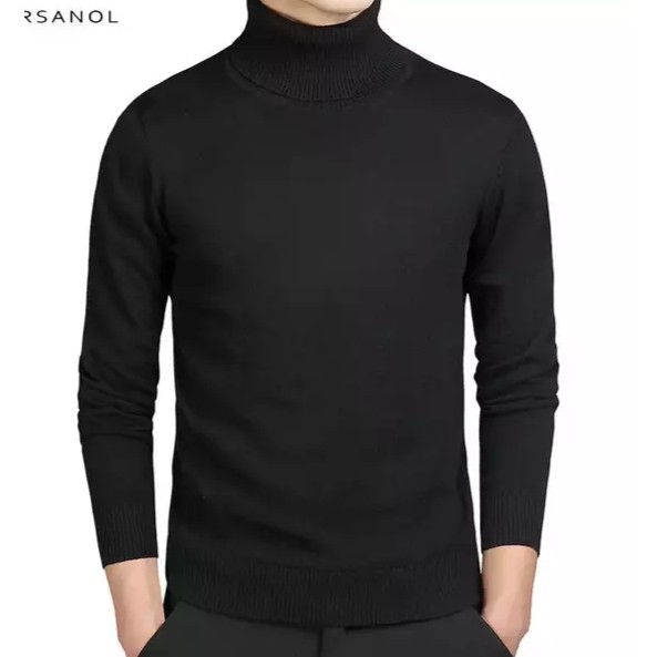 sweater rajut Kevin Turtle Neck#nevihitamabu##rajutpria#sweterpria#sweterpria&wanita#rajutturleneck#-hitam