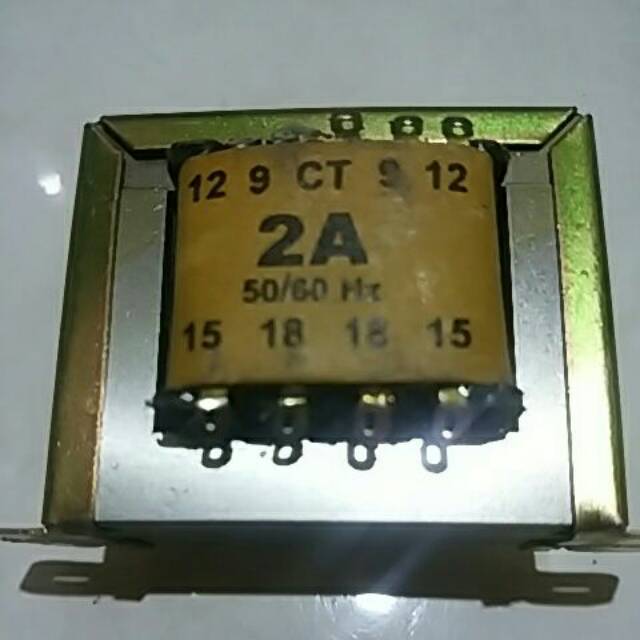 Trafo ct 2Amp 18v