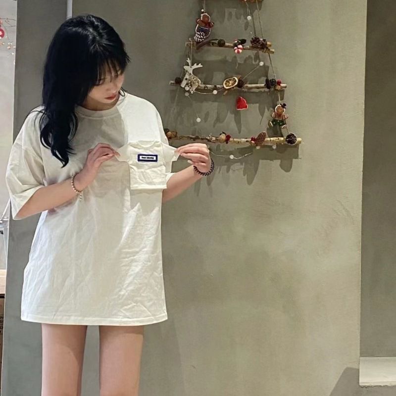 [littlecrab] Kaos Oversize Saku Tshirt Mini Hidden Valley 05 T-shirt Lucu Unik Berkualitas Kaos Keren Double Tshirt Cute Elegant Aesthetic Street Style Korean Style