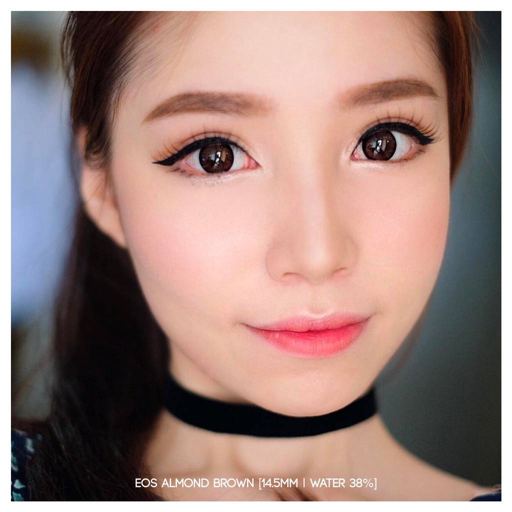 MIKHAYLOVESHOP Softlens Almond Brown | EOS