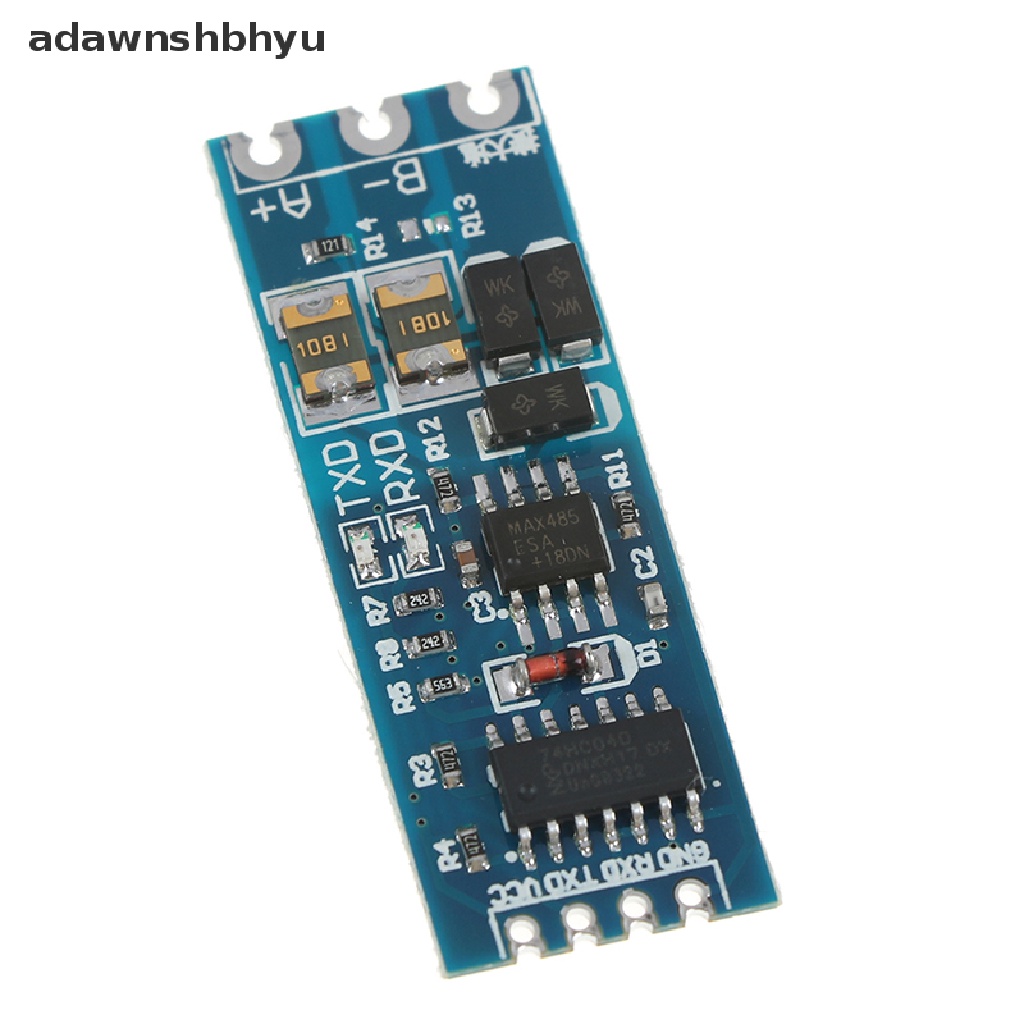 Adawnshbhyu Modul Fungsi converter UART serial port to RS485 Stabil RS485 to TTL module