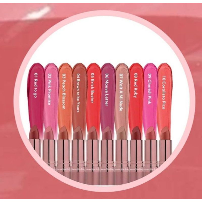 Marina Glow Ready Luscious Lipstik