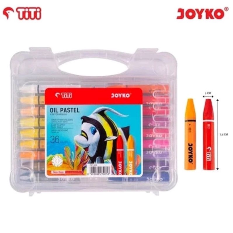 

CRAYON / OIL PASTEL JOYKO ISI 36 WARNA