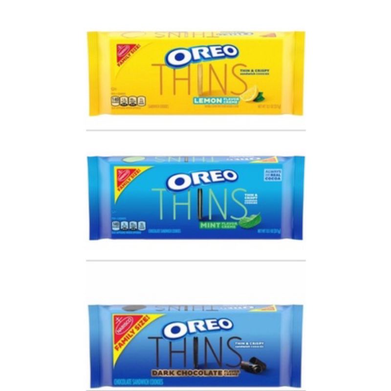 

Oreo Thins Sandwich Cookies USA Import 371gr