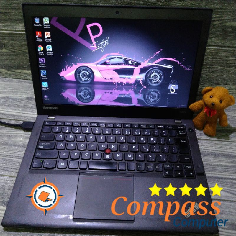 Jual X240 Core i5 Ram 8 SSD 240 GB Lenovo laptop bekas murah ci5 X 240