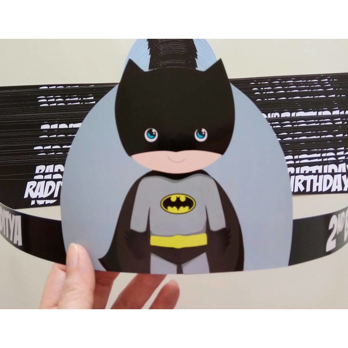 Topi Ultah Batman
