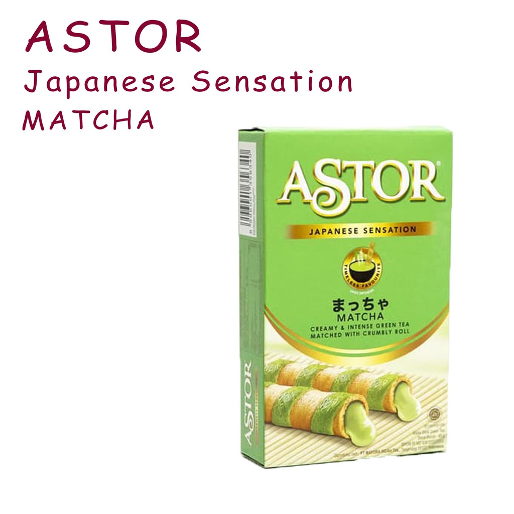 biskuit *Astor * Matcha * 40g * wafer