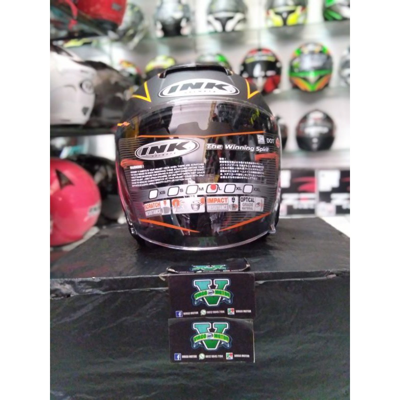 HELM INK DINAMIC #2 gm DOFF / ORANGE FLO-2