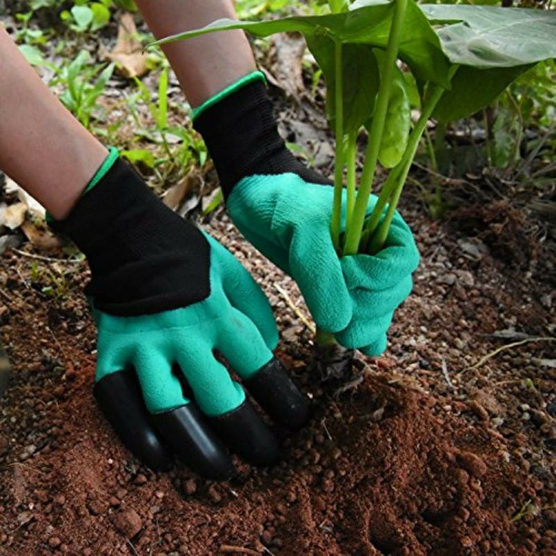 Sarung Tangan Berkebun/Gardening Gloves,Sarung Tangan Cakar Gali Tanah Menanam Jadi Lebih Mudah