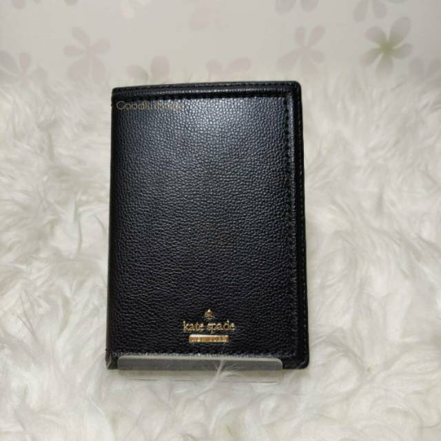 ORIGINAL Dompet Paspor Kate Spade Katespade Passport Case Black