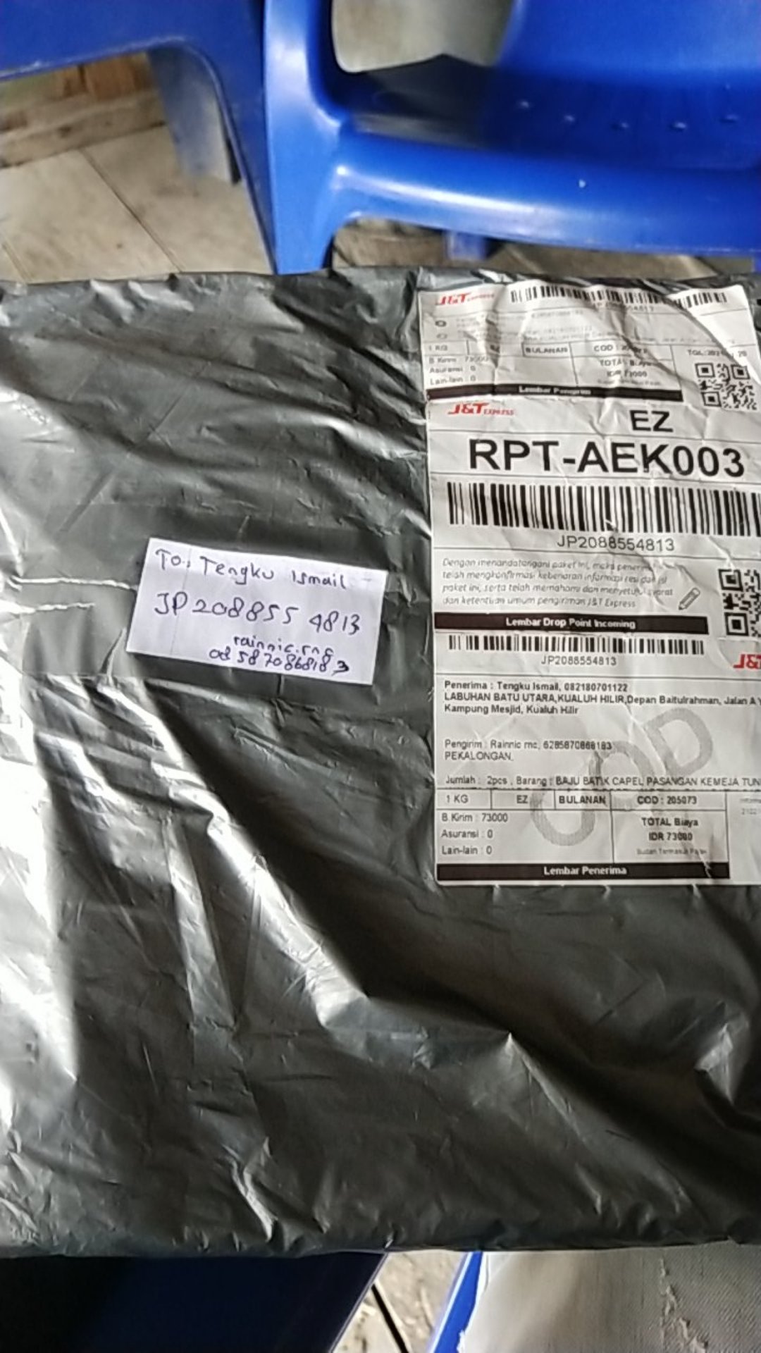 Baju Batik Capel Pasangan Kemeja Tunik Wanita Keluarga Pria Cople Copel Kapelan Seragam Kerja Kantor