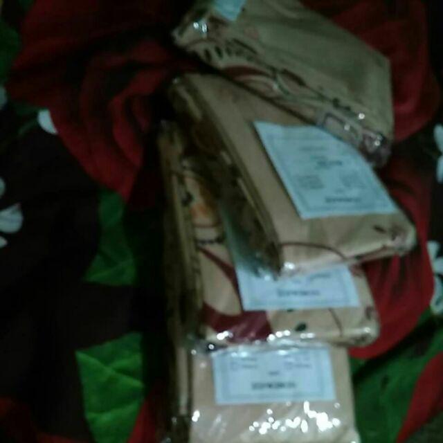 Gorden Tirai Homemade Murah Coklat Brown