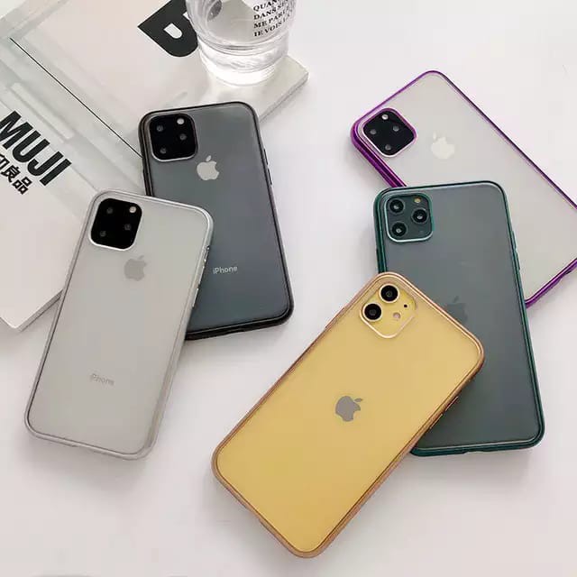 Iphone 11 / 11 Pro / 11 Pro Max Soft Case Matte Electroplated