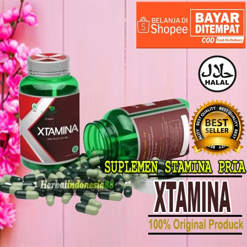 Jual 100 Asli X Tamina Herbal Stamina X Tamina Suplemen Pria Dewasa