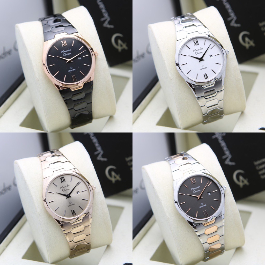 JAM TANGAN WANITA ALEXANDRE CHRISTIE AC 8542 ORIGINAL GARANSI RESMI 1 TAHUN