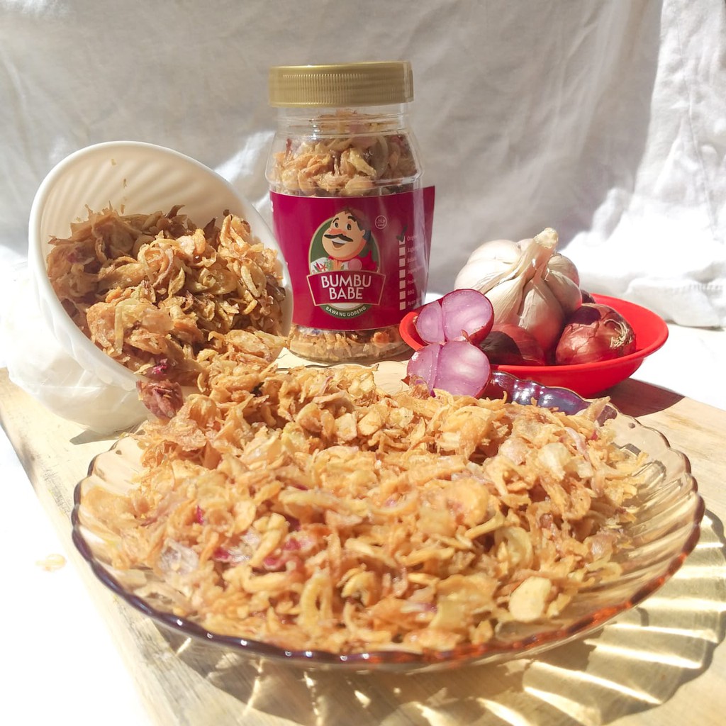 

Bawang Merah Goreng (200gr) Tanpa Endapan Minyak