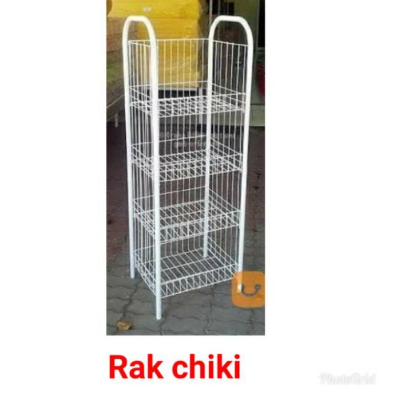 Rak Snack Chiki 4 Susun Rak Jualan Warung Rak Display