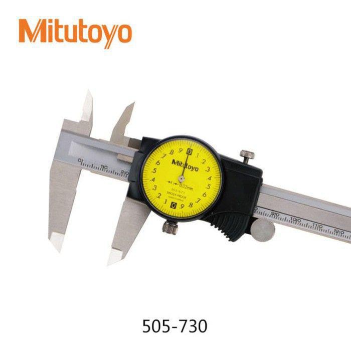 mitutoyo 505730 dial calliper sketmat sigmat jarum manual kaliper asl