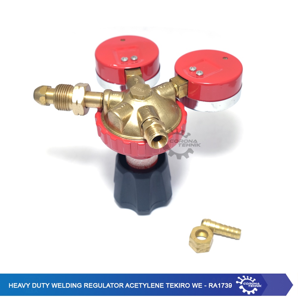 Tekiro WE-RA1739 - Heavy Duty Welding Regulator Acetylene