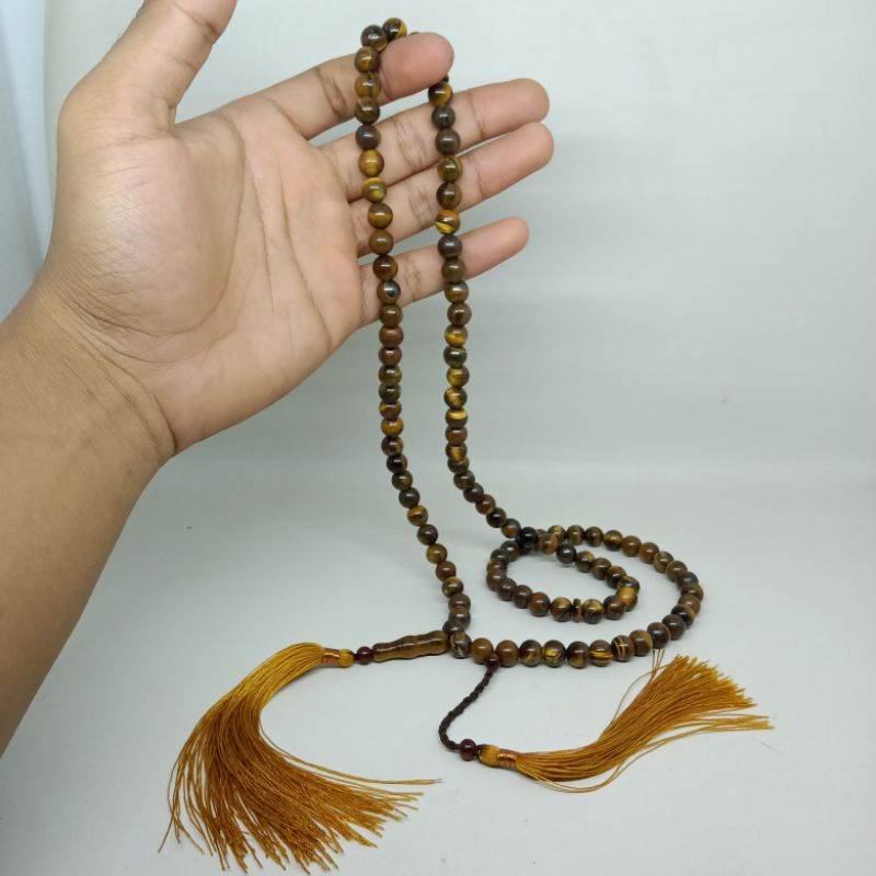 Tasbih Batu Tiger Eye 8mm, Super!!!