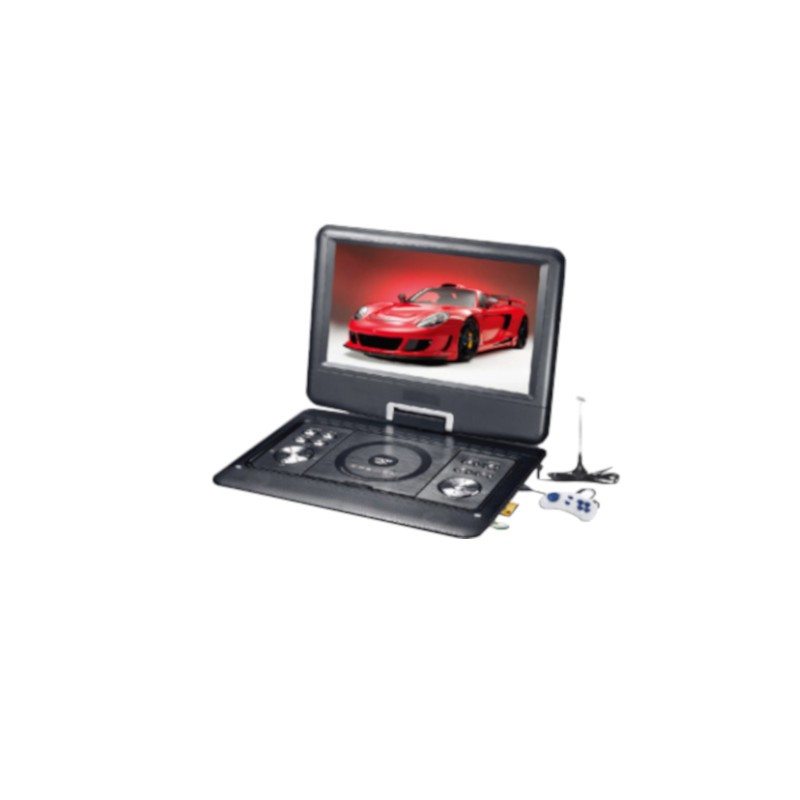 DigiMedia DM-150FM 15.0" Portable DVD VCD CD MP3 MP4 JPEG USB TV, FM Radio Memory Card Games
