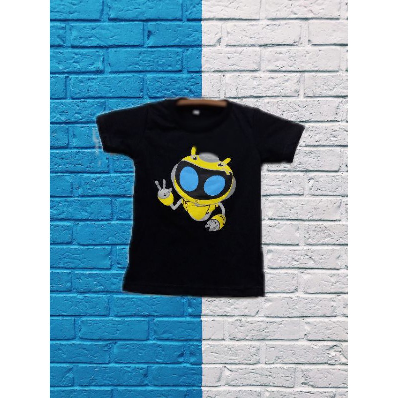 KAOS ANAK RIKO RICO THE SERIES ROBOT QIIO