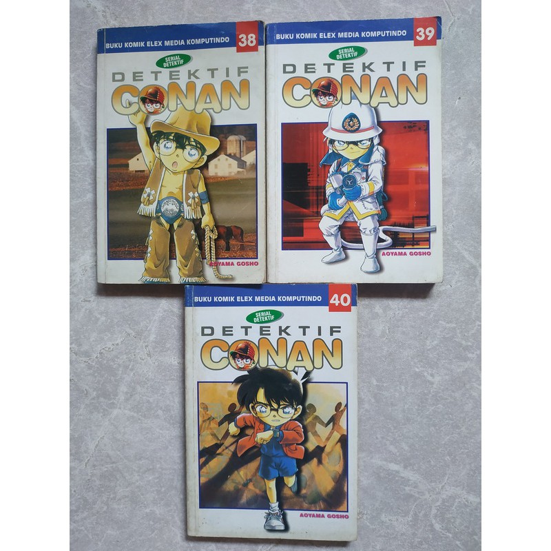 

Komik Detektif Conan No 38, 39, 40