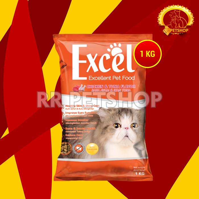 Makanan Kucing Excel Cat Food 1 KG