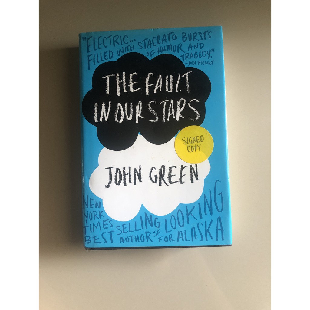 Preloved - The Fault in Our Stars by John Green (SIGNED COPY)