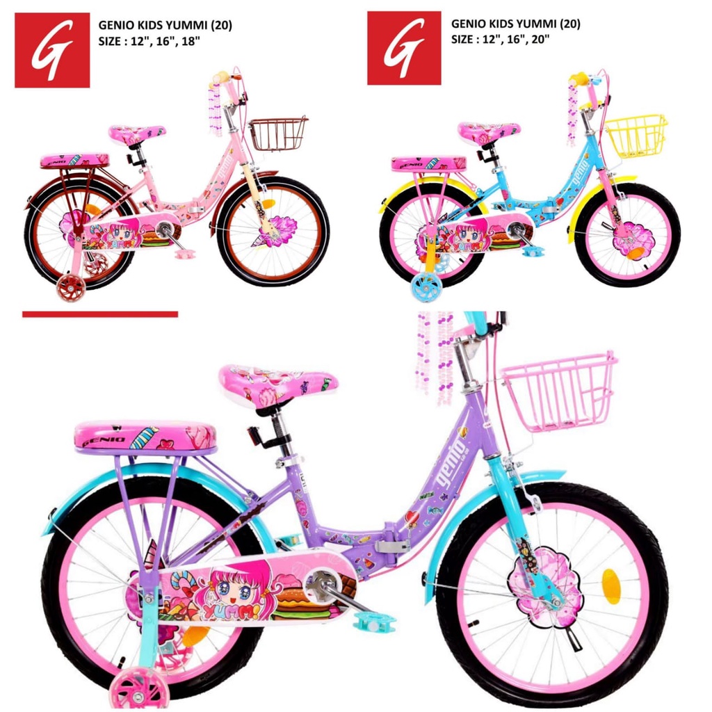 SEPEDA MINI 16 INCH GENIO YUMMI