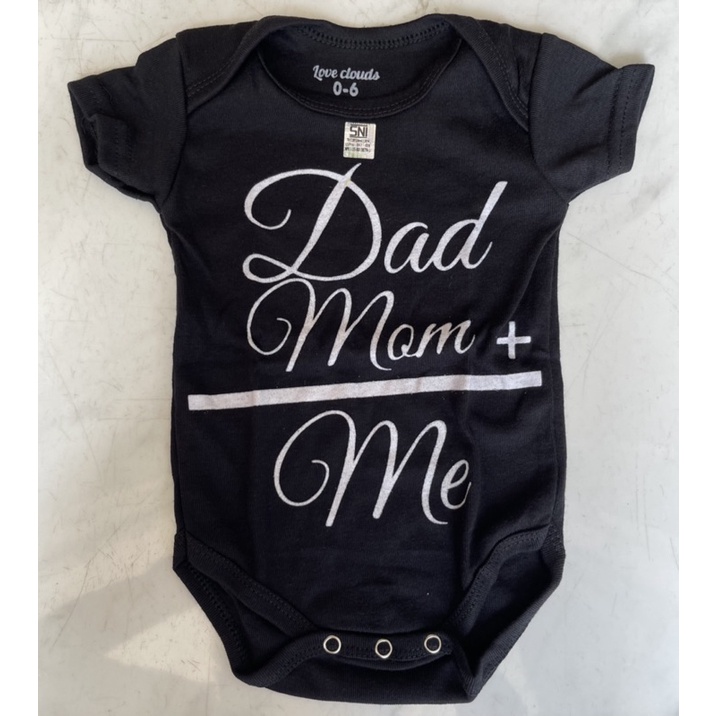 DK Jumper Polos / Bodysuit Bayi Anak POLOS Pendek Lembut Halus MURAH