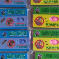 Kamper Kapur Barus Saudi Choice Pengusir Tikus Kecoa Semut Serangga Rayap Isi 20