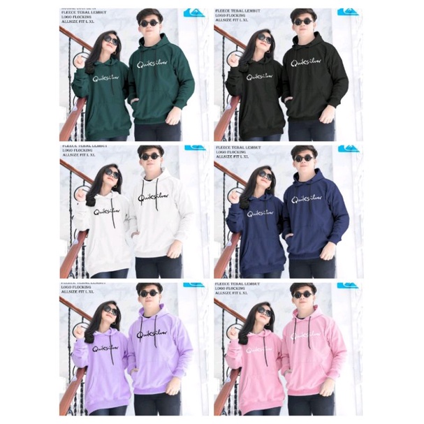 Jaket Hoodie Couple Quicksilver
