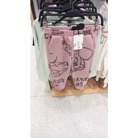 JASTIP celana jogger mickey zara kids new