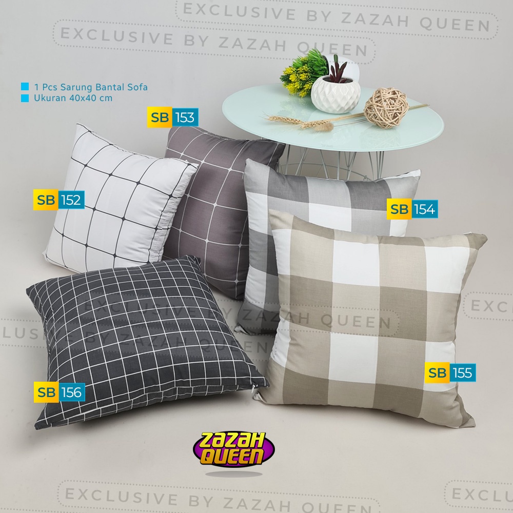 Sarung Bantal Sofa - Square Series