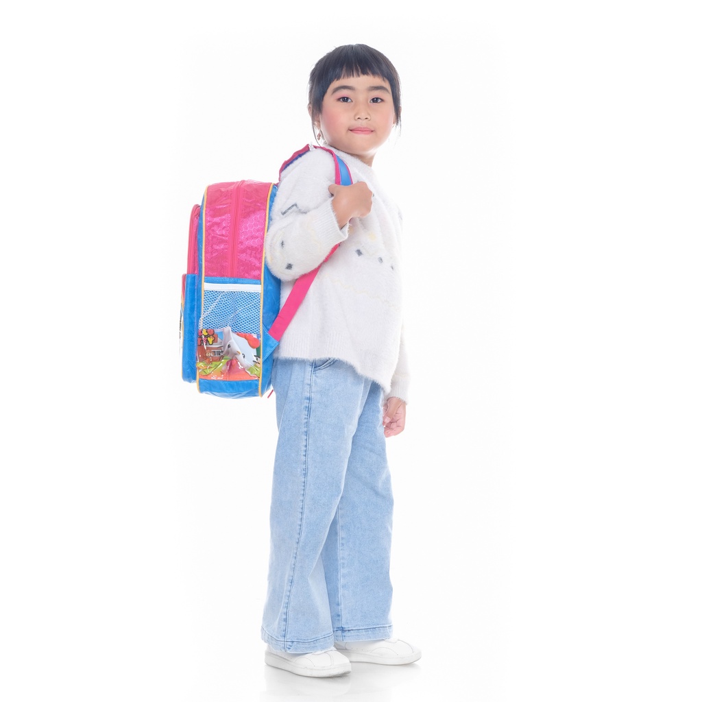 [KLIKTAS] Tas Ransel Anak Perempuan Gambar Frozen TK Paud Calypso 3708 - Tas sekolah / Backpack anak