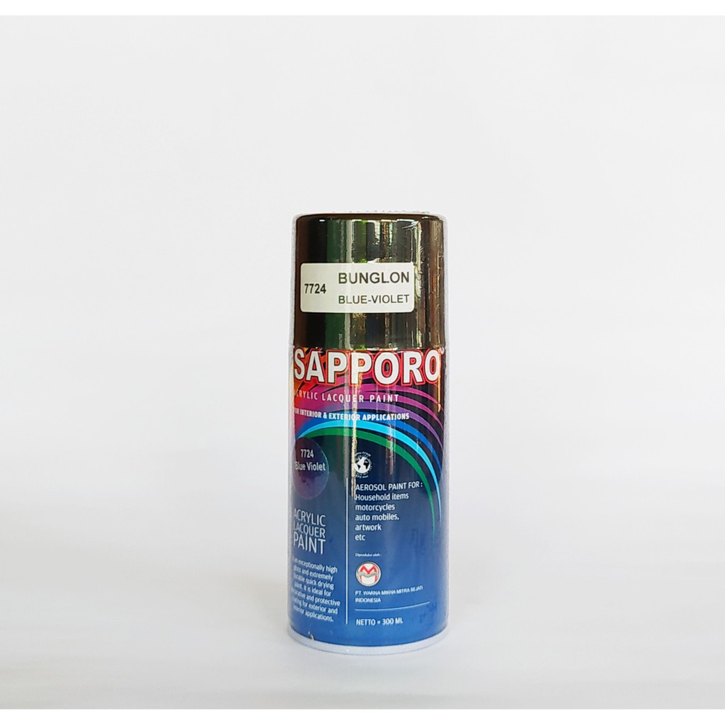 CAT BUNGLON SAPPORO 7724 BLUE VIOLET (CAT SEMPROT SAPPORO 7724 BLUE VIOLET)