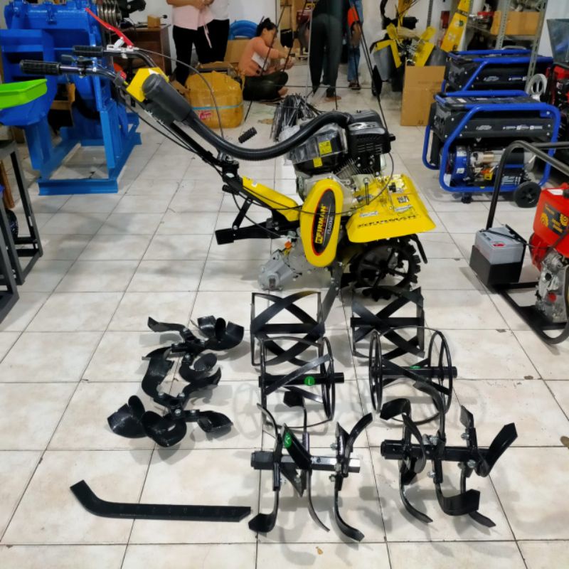 Cultivator Tiller Holtikultura FTL600HA Buat Bedengan/Cakar Baja Dll Free Ongkir Jawa