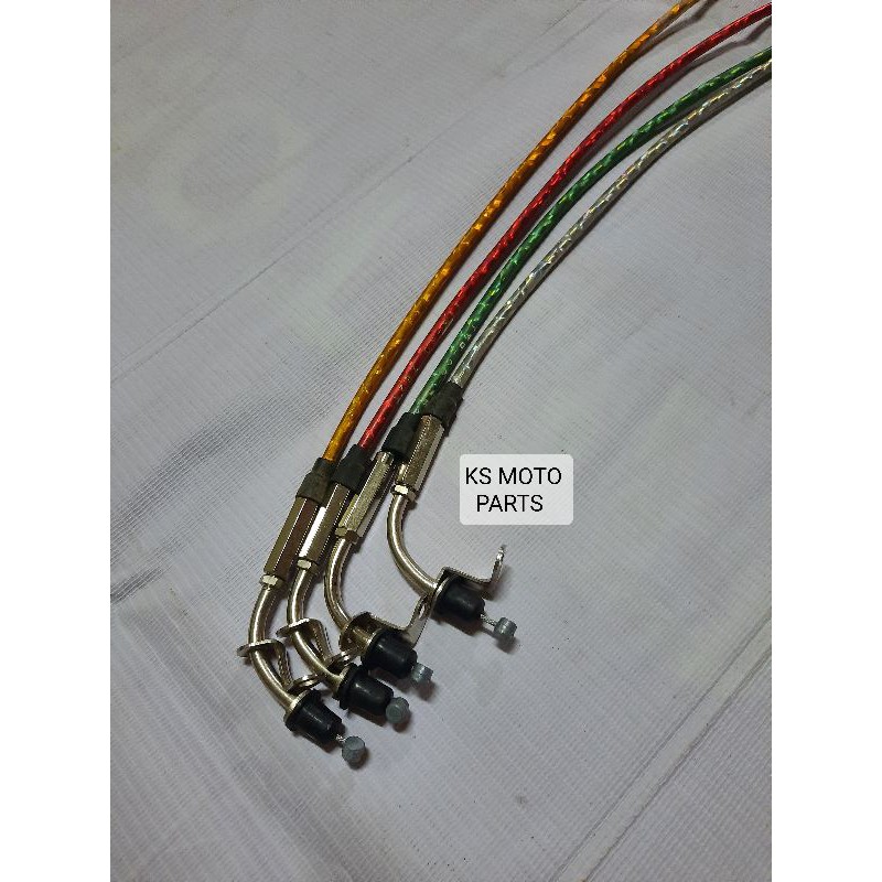 KABEL GAS YAMAHA RXS, RXK, RX KING LAMA (VARIASI KABEL WARNA)-5