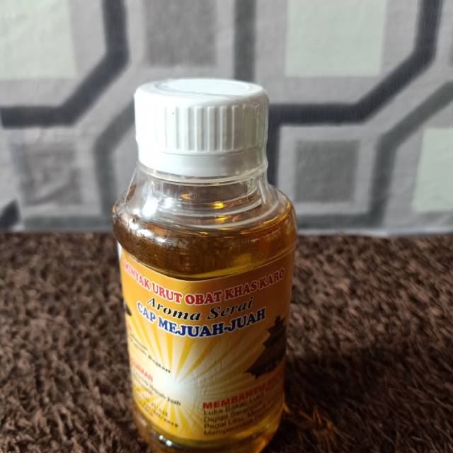 

Minyak karo cap mejuah-juah (Aroma serai)