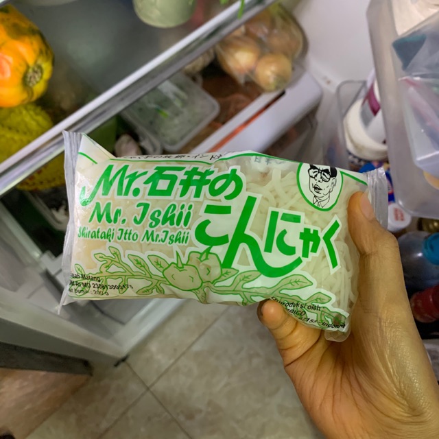 

Mr.Jshii mie shirataki untuk diet