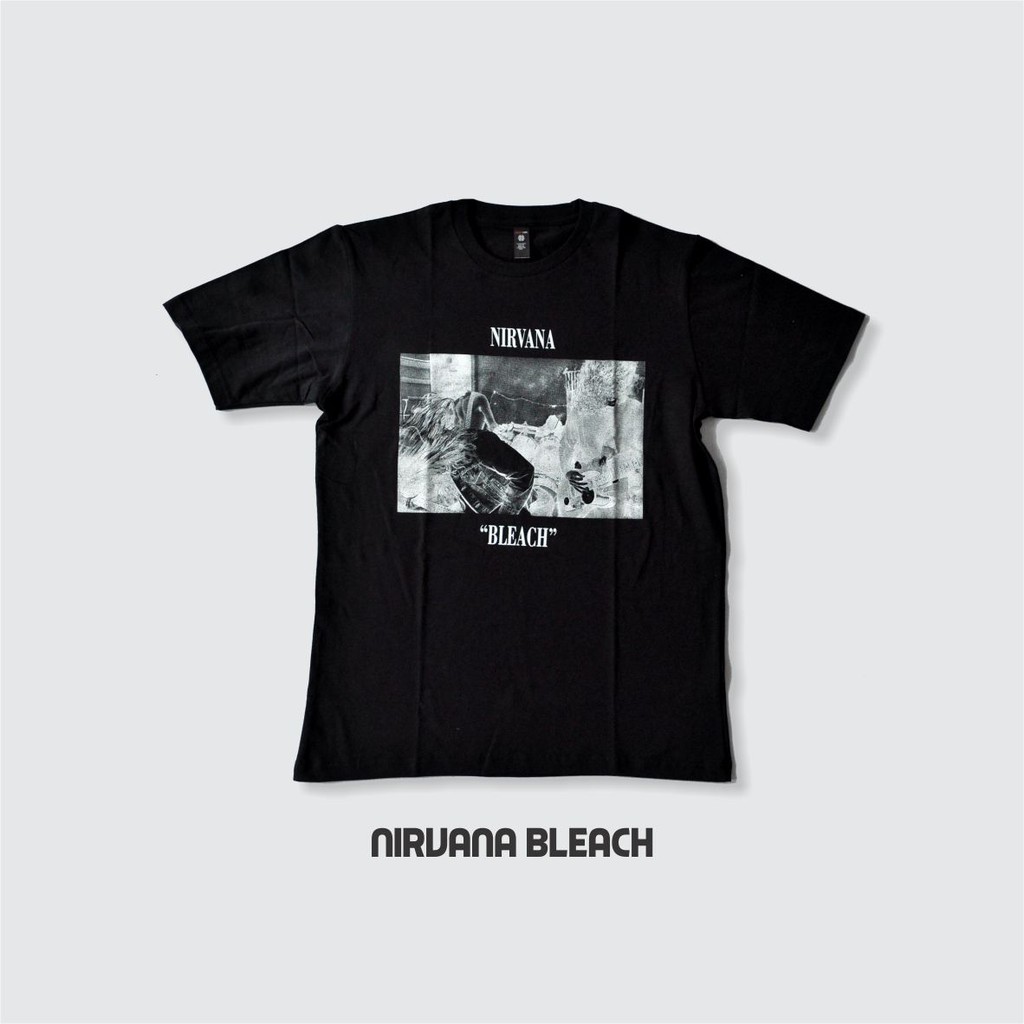 Kaos Band Nirvana Bleach