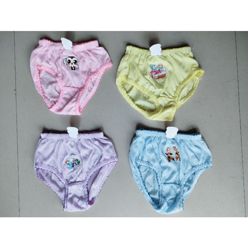 Celana Dalam Anak Perempuan umur 3-9tahun/CD anak cewek bahan katun soft dingin