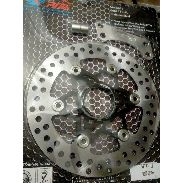 Disc piringan Cakram MIO J Lubang 3 PSM Floating Pnp