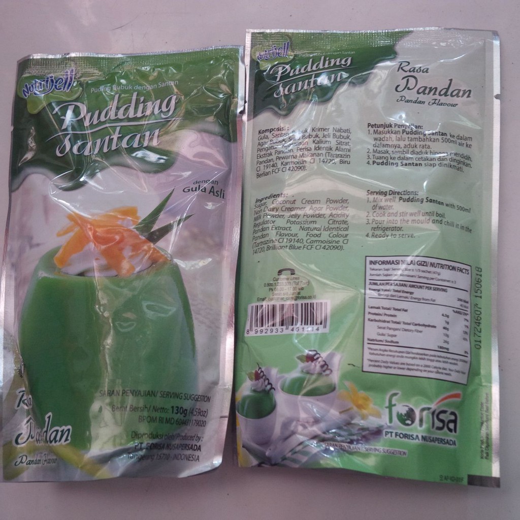 

Puding/santan/pandan/nutrijel/premix/instant/makanan