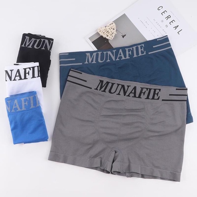 Boxer Pria Munafie Celana Dalam Pria Import Men Underwear Sempak Kolor - MKM