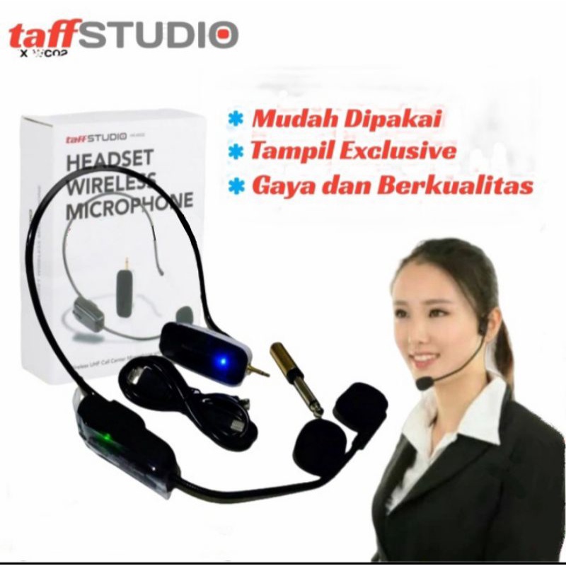 Jual mic wireless bando imam,Presentasi,Youtuber original Shopee