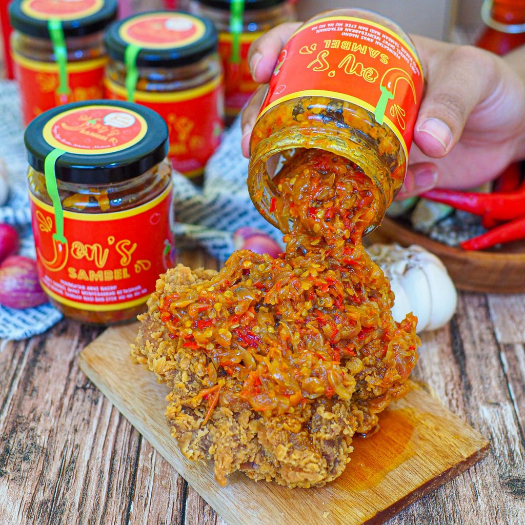 

PROMO LEBIH MURAH ISI 2 Sambel Double BAWaanya sayANG ( Sambel Bawang )