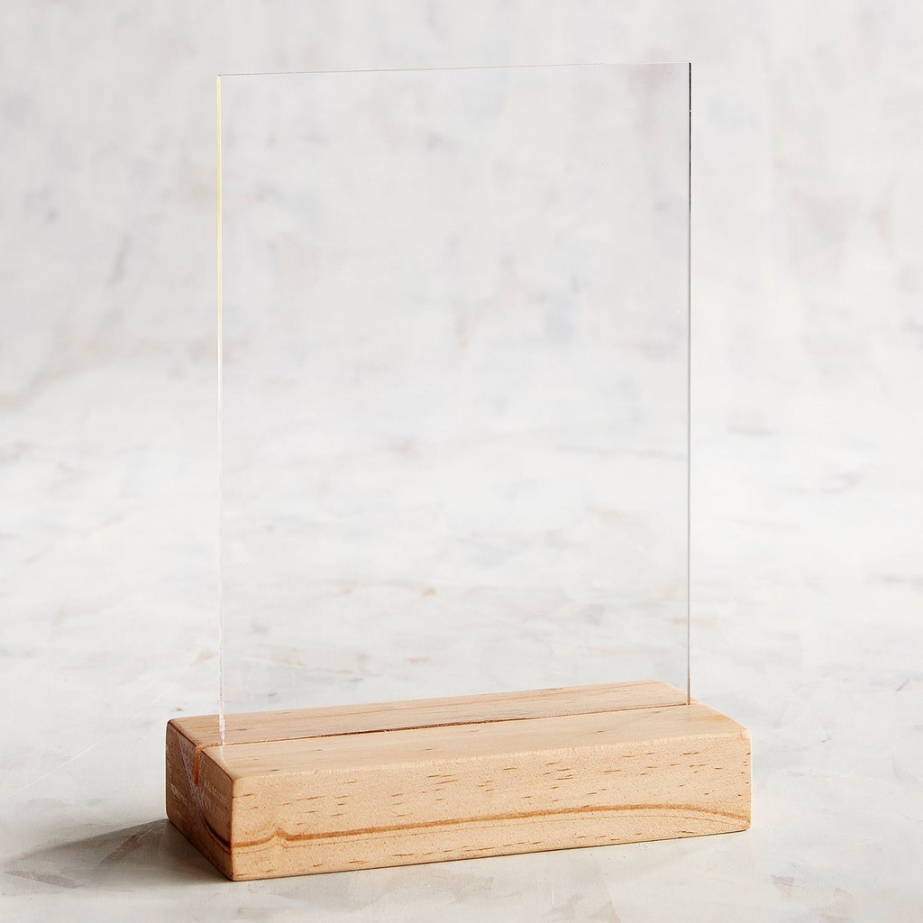 

Wooden Stand Acrylic 10 x 15 cm