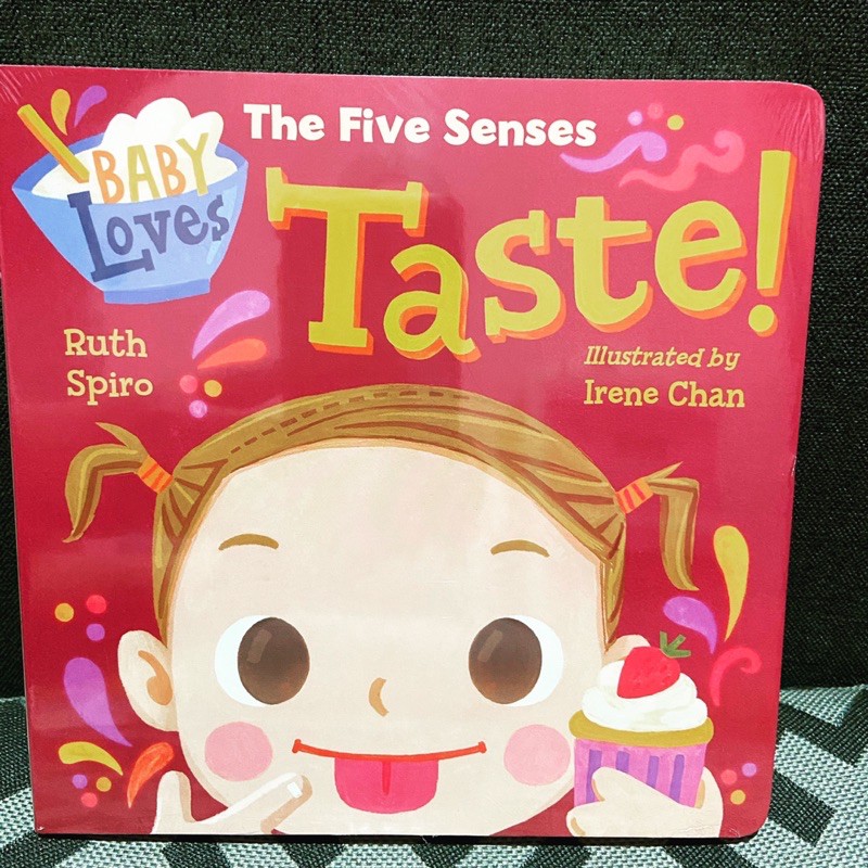 buku baby loves science taste + smell